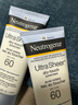 露得清（Neutrogena）防曬霜身體面部小藍管輕透防曬乳紫外線隔離SPF60+ 兩瓶（組合打包款約單支88折） 曬單實拍圖
