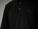 迪柯尼（DIKENI）高端男裝秋冬新品商務(wù)長袖針織Polo衫 黑色 2XL （54） 曬單實拍圖