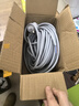 公牛純銅家用插座電線3芯10A電源線帶插頭插排線纜三孔電源連接線硬壓線壓頭線插頭帶線 15米 3芯 1平 【可拆三腳插頭】 曬單實(shí)拍圖