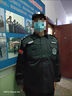 艾買(mǎi)冬季保安服套裝物業(yè)保安制服春秋執勤服加厚作訓服黑色保安工作服 特冬全套【帽子+腰帶+標志】 XL (175) 曬單實(shí)拍圖