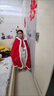 迪士尼女童披風(fēng)斗篷冬季外出防風(fēng)兒童中國風(fēng)小女孩古裝漢服加厚外套長(cháng)款 紅色 160 曬單實(shí)拍圖