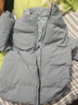 皮爾卡丹（pierre cardin）雙面穿棉服男女情侶款寬松羽面包絨服秋冬季潮流加厚保暖棉衣外套 2218藍(lán)色 XL 曬單實(shí)拍圖