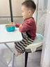 朵精靈馬蹄形兒童增高坐墊寶寶餐椅加高海綿小學(xué)生吃飯座椅椅子椅墊四季 【U型】太空熊（增高5cm） 41*44cm（帶綁帶） 曬單實拍圖
