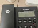 摩托羅拉（Motorola）摩托羅拉CT220C固定電話(huà)機座機來(lái)電顯示家用辦公室用坐式固話(huà)單機 摩托羅拉CT220C【黑色】來(lái)電顯示 免提通話(huà) 曬單實(shí)拍圖