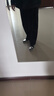 自由系闊腿褲女秋冬加絨新款高腰顯瘦寬松垂感香蕉直筒窄版羊毛休閑褲子 曬單實拍圖