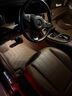 清弗適用于奔馳汽車腳墊E300L GLC260 C260 C200L E260S450GLE450包圍 【雙層配皮毯】咖啡棕 曬單實拍圖