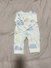 婧麒（JOYNCLEON）嬰兒連體衣春秋無骨衣服春裝空調(diào)服純棉春款長袖和尚服外出服 動物園 59cm 曬單實拍圖