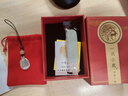 一只小鹿高檔999足銀十二生肖汽車(chē)鑰匙扣掛件飾品吊墜手機繩鏈男女情侶禮 999銀吊墜（蛇）下單備注生肖 不備注默認發(fā)貨 曬單實(shí)拍圖