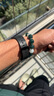 君自名適用AppleWatchUltra2表帶AppleWatch Ultra蘋果S10手表帶iWatchUltra保護(hù)殼iWatch10表殼IWatchS9 【透黑】表殼+黑膠帶（黑蝴蝶扣） iWa 曬單實(shí)拍圖