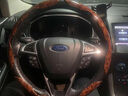 毅迅福特桃木方向盤(pán)套銳際探險者?？怂逛J界領(lǐng)界蒙迪歐致勝汽車(chē)把套 桃木紋【棕色】圓型三片 曬單實(shí)拍圖