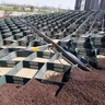土工格室河道治理邊坡防護路基加固綠化植草高強度蜂巢網(wǎng)土工格室 高5 曬單實拍圖
