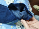 真維斯（JEANSWEST）牛仔褲男秋季直筒寬松大碼棉彈力休閑百搭休閑長(cháng)褲子男士藍色36 曬單實(shí)拍圖