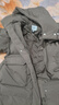 森馬（Semir）羽絨服女長(zhǎng)款立領(lǐng)連帽保暖外套2024冬新款黑色顯瘦三防防寒服 【熱可可】深卡其50790 灰鴨絨 XL 曬單實(shí)拍圖