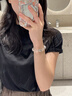 ZEGL師紫水晶手串綠幽靈手鏈黃水晶串珠新款送女朋友禮物情人節生日 【健康平安】10mm白水晶 彈力繩調節 尺寸無(wú)憂(yōu) 曬單實(shí)拍圖