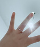 星星月亮夜光情侶戒指男女一對(duì)S925銀小眾高級(jí)感對(duì)戒刻字紀(jì)念禮物 星月夜戒指【情侶一對(duì)】夜光戒 曬單實(shí)拍圖