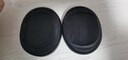 承策 適用Edifier/漫步者W820BT耳機套W828NB耳罩頭戴式降噪耳機罩隔音海綿套皮耳套耳墊替換配件 黑色耳套一對+黑色頭梁墊一條 曬單實(shí)拍圖