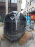VCOROS摩托車(chē)頭盔揭面盔機車(chē)雙鏡片電動(dòng)車(chē)全盔男四季超大碼4XL冬季防霧 熱賣(mài)爆款 星空黑（透明鏡片） XL  (59-60cm) 曬單實(shí)拍圖