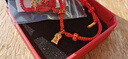 老廟黃金轉(zhuǎn)運(yùn)珠手串足金醒獅DIY手繩配飾配件生日節(jié)日禮物送女友老婆 開運(yùn)款醒獅 僅單只約0.5g 曬單實拍圖