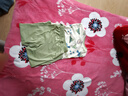 纖絲鳥(niǎo)（TINSINO）男童睡衣夏季兒童純棉家居服套裝中小童寶寶空調服童裝 洋蔥恐龍 曬單實(shí)拍圖