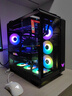 利民（Thermalright）TL-B12-S X3 12CM 性能級風壓扇ARGB幻彩三連包套裝風扇 TL-B12-S 黑色ARGB風扇【單只裝】 曬單實拍圖