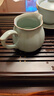 東道汝窯河南非遺公道杯 功夫茶具開(kāi)片可養陶瓷茶海泡茶容器禮盒裝 【老款無(wú)落款】小肚茶海250ML 曬單實(shí)拍圖