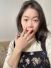 中國黃金（CHINA GOLD）足金鉆紋戒指男女黃金素圈螺紋指環(huán)情侶對戒教師節生日禮物送女友 圈號9 約1g 曬單實(shí)拍圖