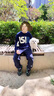 迪士尼寶寶男童春裝套裝2024新款兒童春秋季帥氣時髦衛(wèi)衣運動服春款炸街衣服 衛(wèi)衣藏青色+褲子藏青色 150 cm(150cm) 曬單實拍圖