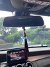 清弗金絲楠葫蘆汽車掛件高檔車內(nèi)吊飾2024款車載平安符男女禮物 金絲楠木一鹿平安葫蘆車掛 曬單實(shí)拍圖