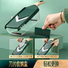 閃閃優(yōu)品檸檬切片器切片機(jī)家用切片手動(dòng)切菜機(jī)廚房切片神器切菜神器 切片切絲【四刀片可換】帶護(hù)手器 曬單實(shí)拍圖