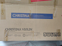 克莉絲蒂娜（Christina）歐洲原裝進(jìn)口手工小提琴EU2000A專業(yè)考級(jí)演奏成人學(xué)生兒童小提琴 4/4身高155cm以上 曬單實(shí)拍圖