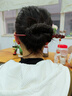 締晶發(fā)簪古風(fēng)簪子梳子女檀木梳禮盒教師節禮物女老師高檔生日送女朋友 TY346紫檀木【詠梅】梳簪套裝 曬單實(shí)拍圖