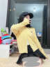 夏雨瑤黃色開(kāi)衫針織外套女2026新款春秋麻花毛衣高級感初秋長(cháng)袖薄款上衣 玉米黃 M 建議95-105斤 曬單實(shí)拍圖