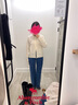 ABERCROMBIE & FITCH女裝春秋美式復古潮流百搭辣妹高腰直筒寬松牛仔褲KI155-3482 深色 27 R (165/72A)標準版 曬單實拍圖