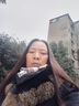 恒源祥磁吸扣三角小方巾絲巾女米白色春秋夏季護頸飾圍脖子薄紗巾圍巾70 民族碎花70緞扣-灰黃 曬單實(shí)拍圖
