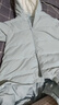 童泰嬰兒連體冬季加厚寶寶衣服兒童羽絨服外出TS34D433 淺藍(lán) 90cm  曬單實(shí)拍圖
