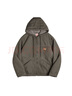 馬登工裝 J141仿羊羔絨連帽夾克男冬季加絨保暖棉衣重磅帆布棉服外套 深綠色 （寬松偏大） XL 曬單實拍圖