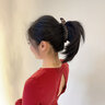 伊黛兒復古豹紋香蕉發(fā)夾女高級感馬尾扭扭豎夾氣質(zhì)后腦勺顯發(fā)量夾子頭飾 F3260豹紋灰 曬單實拍圖