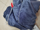 浪莎睡袍男士冬天加厚加絨法蘭絨睡衣保暖貼身大碼家居服春秋季浴袍 曬單實拍圖