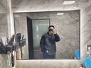 GXG男裝 輕薄羽絨服24年冬季新款寬松短款襯衫外套#G24DY24005 黑色 1 XL 曬單實(shí)拍圖