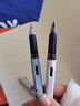 京蔻迪德國品質(zhì)英雄可擦鋼筆熱敏可擦摩易擦橡皮3-6年小學(xué)生專(zhuān)用兒童初學(xué)者練字易擦晶藍色正姿明尖送潤 淡紫贈10支熱可擦墨囊+潤筆器] F尖=0.5mm_明尖_送藍色熱可擦墨囊 曬單實(shí)拍圖
