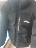 李寧棉服男女短款運動(dòng)加厚保暖上衣秋冬新款防風(fēng)外套保暖訓練棉衣上衣 標準黑（店長(cháng)推薦） XL 曬單實(shí)拍圖