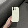 派派咪適用蘋果16promax新款手機殼iPhone15Pro液態(tài)硅膠Max防摔保護套14超薄女13/12鏡頭全包男高級感殼 【古董白】霧感液態(tài)丨軟糯親膚丨清爽無紋丨三重防護 iPhone15prom 曬單實拍圖