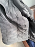 蕉內(nèi)（Bananain）氫氣502A男士羽絨背心羽絨服輕薄防風(fēng)防水24秋冬鴨絨保暖馬甲 【高領(lǐng)】暗影灰 L 曬單實(shí)拍圖