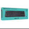 羅技（Logitech）K400Plus無線鍵盤觸控 安卓智能電視電腦筆記本辦公鍵盤 即插即用 K400PLUS無線鍵盤-黑色 無線USB 曬單實拍圖