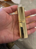 歐萊雅 L'OREAL小妖金口紅紛澤滋潤唇膏3.7G秋冬保濕唇膏口紅送 小妖金-161-輕吻豆沙色 曬單實拍圖