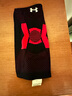 安德瑪（Under Armour）護(hù)膝運(yùn)動(dòng) 籃球跑步專(zhuān)用裝備髕骨支撐男女士護(hù)具單支裝紅色L碼  曬單實(shí)拍圖