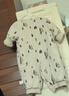 乖奇熊嬰幼兒夾棉連體衣冬季裝保暖棉服棉襖抗菌寶寶加厚哈衣外出外穿 曬單實(shí)拍圖