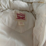 Levi's李維斯兒童羽絨服男女童冬季保暖童裝 糖果白 120 /60 【建議身高110-116cm】 曬單實(shí)拍圖