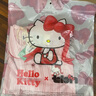野獸派家居（tbh）三麗鷗Hello Kitty天絲棉家居睡裙四季可外穿長(zhǎng)袖睡衣女 天絲棉長(zhǎng)款家居裙 粉紅條紋 M 曬單實(shí)拍圖