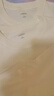 立蒙（LIMENG）230克重美式純棉長(zhǎng)袖t恤男白色內(nèi)搭圓領(lǐng)寬松打底衫 白色 L 曬單實(shí)拍圖